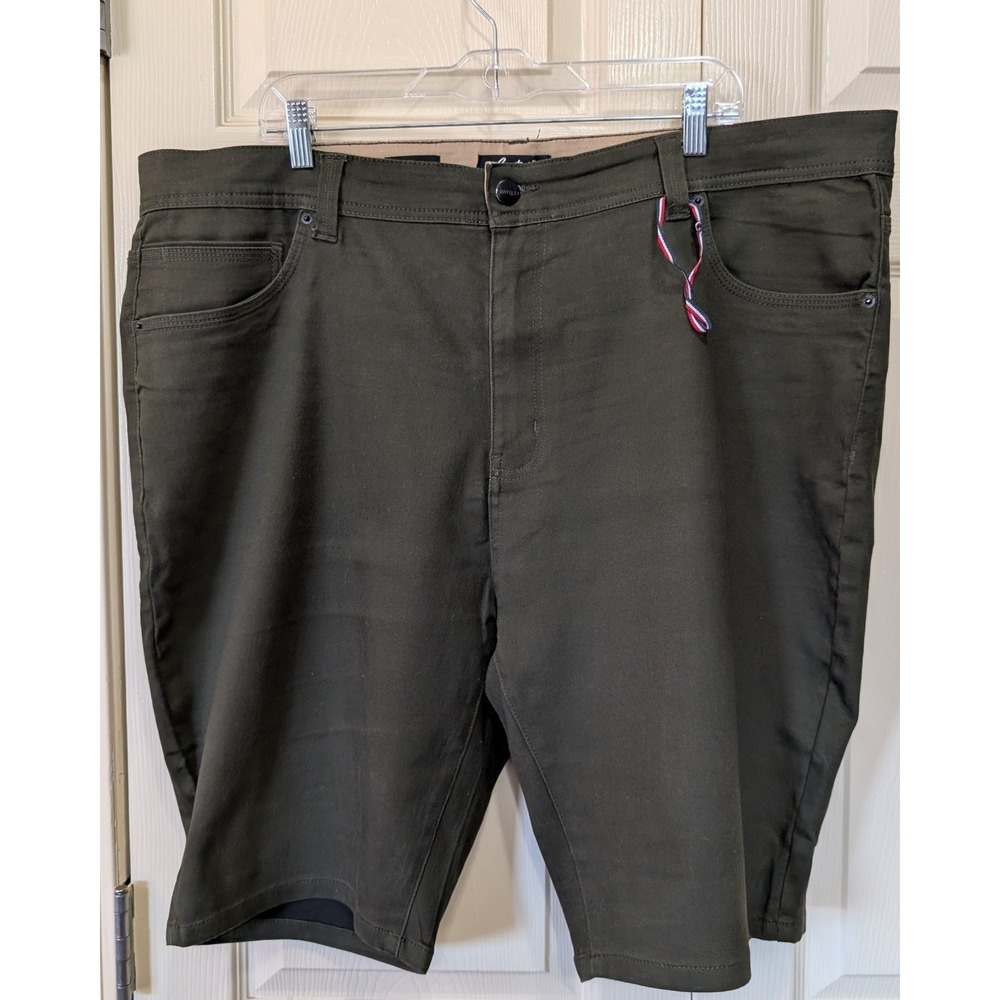 Switch Remarkable Minimalist Gorpcore Slim Fit Shorts Olive Green Size 44